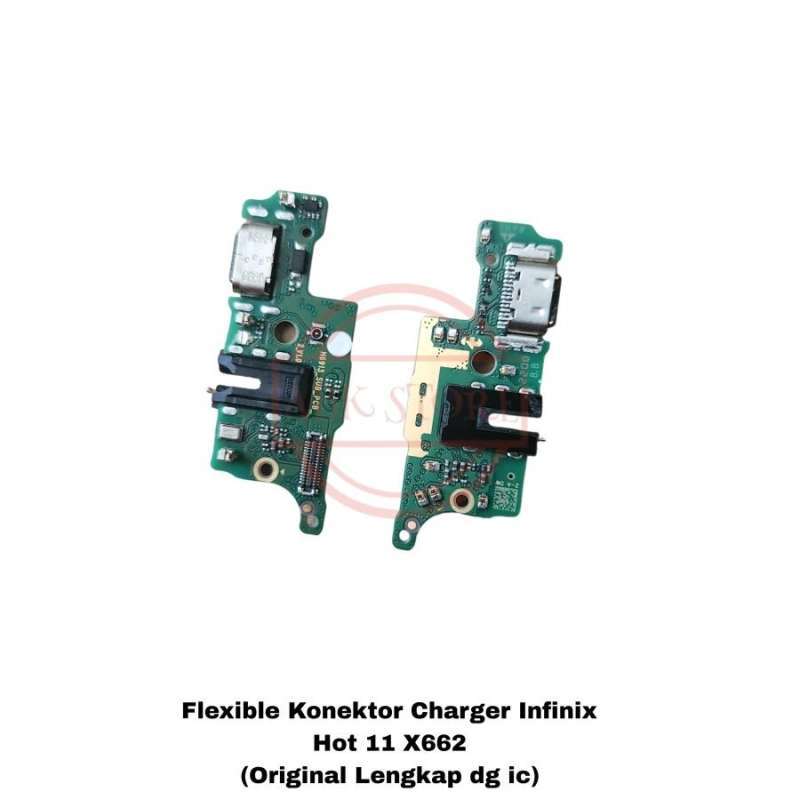 Promo PAPAN CONNECTOR CHARGER PCB KONEKTOR CAS INFINIX HOT X ORIGINAL Diskon Di