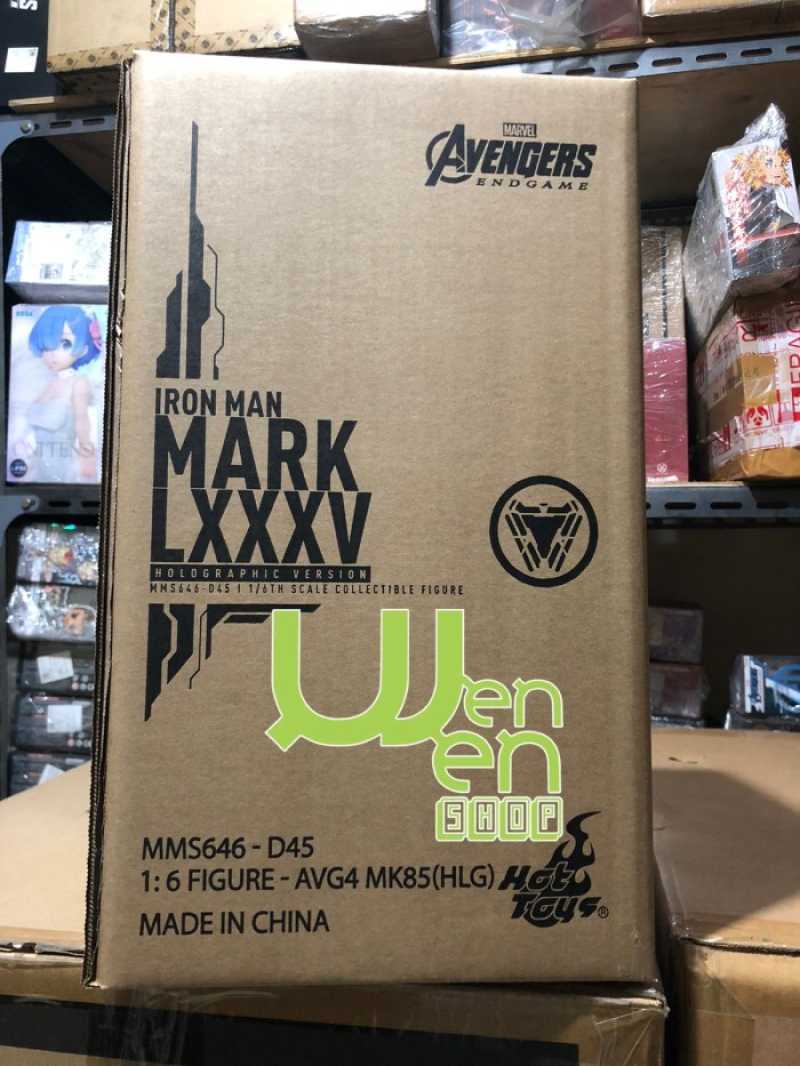 Promo HOT TOYS MMS D IRON MAN LXXXV Mark HOLOGRAPHIC VER HT EXCLUSIVE Diskon Di