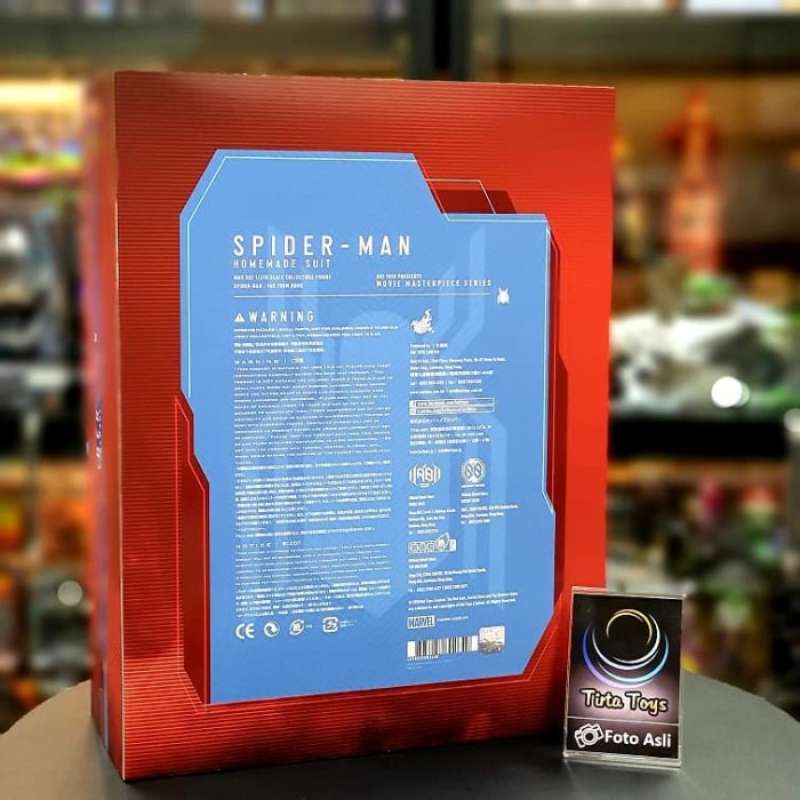 Promo Hot Toys Ht Mms Spider Man Homemade Suit Far From Hore Scale Diskon Di Seller