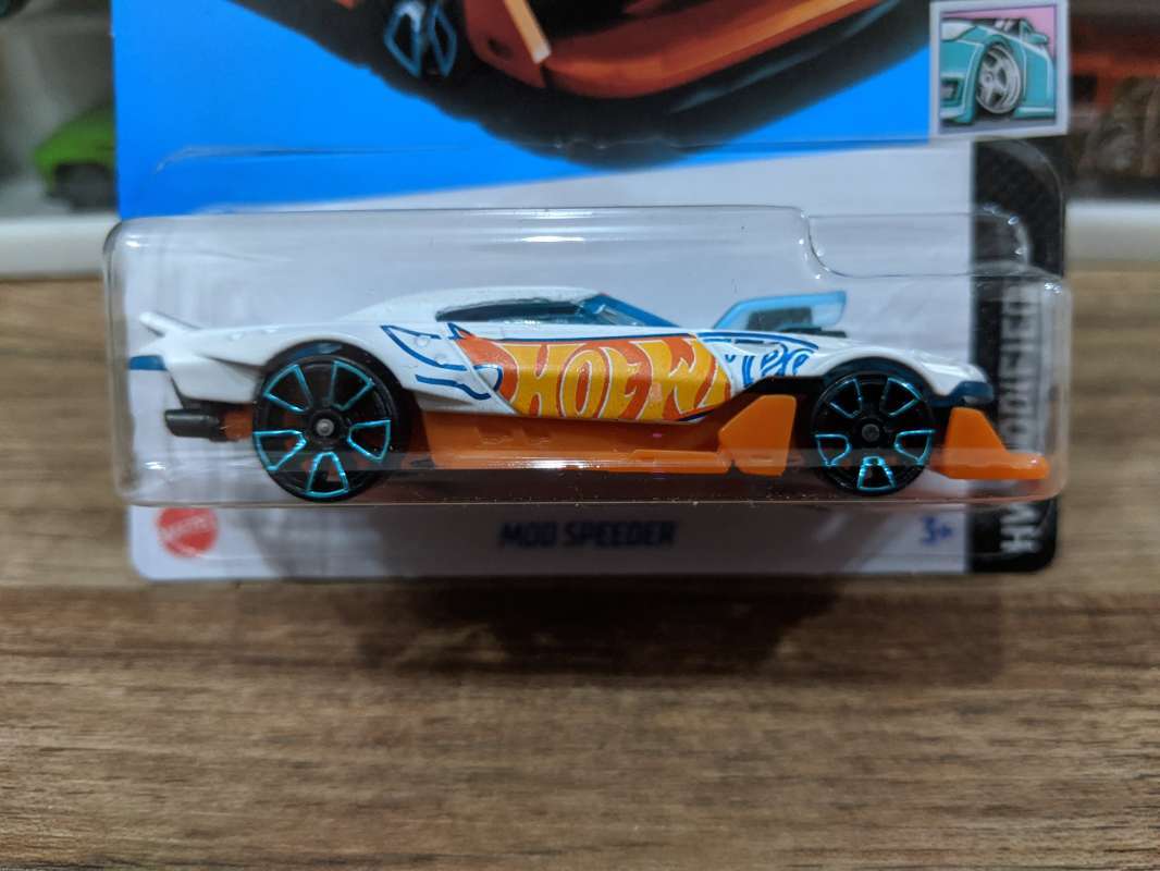Jual Hot Wheels Mobil Balap Mod Speeder Putih Orange Lot F Hw Modified Di Seller Kutakkutik