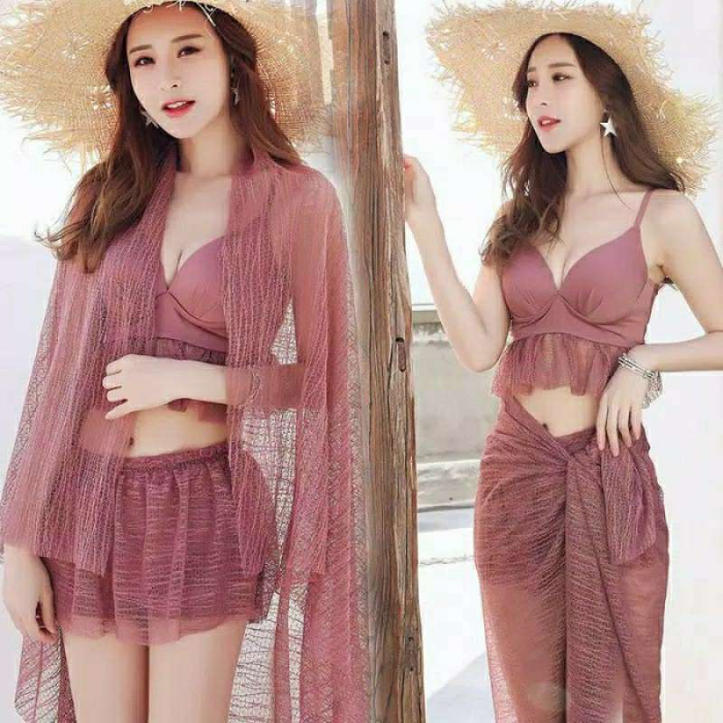 Jual Import Woman Beach Wear Swimwear Swimsuit Bikini Baju Renang Wanita Di Seller Tombstone