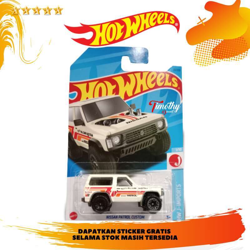 Promo Hot Wheels Nissan Patrol Custom Cream Error Eror Beda Velg Diskon Di Seller Timothy