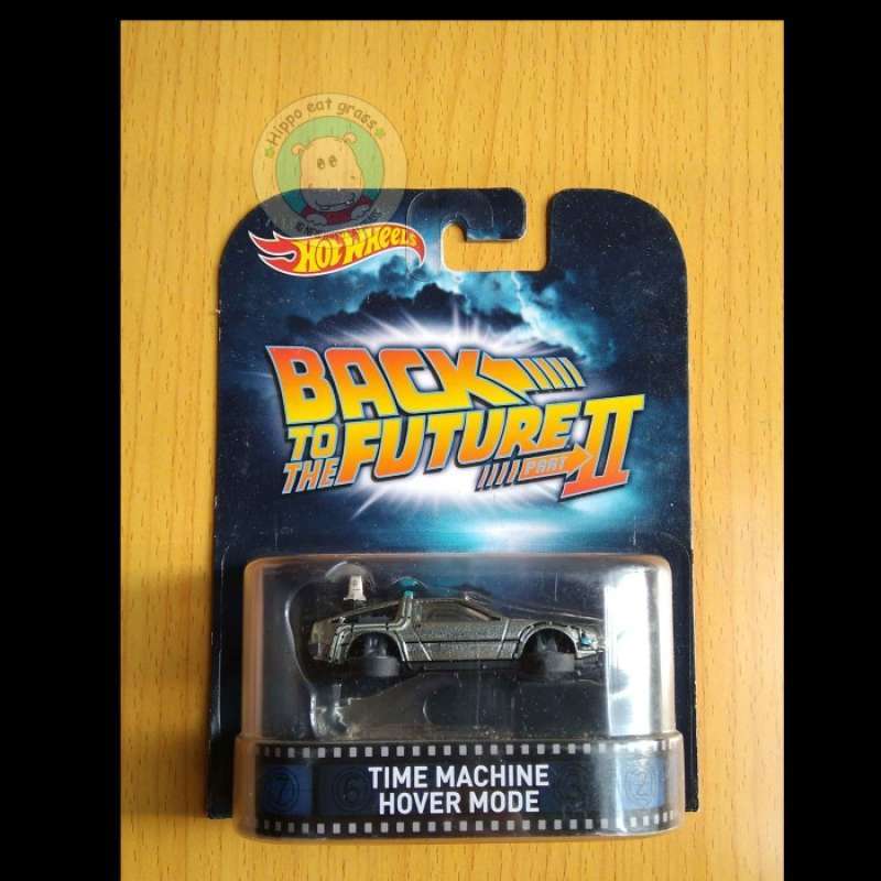 Promo Hot Wheels Hotwheels Back To The Future Ii Time Machine Hover Move Diskon Di Seller