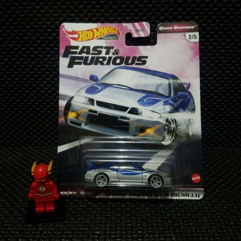 Promo Hot Wheels Nissan Skyline Gtr Bcnr R Fast Furious Quick Shifters Diskon Di Seller
