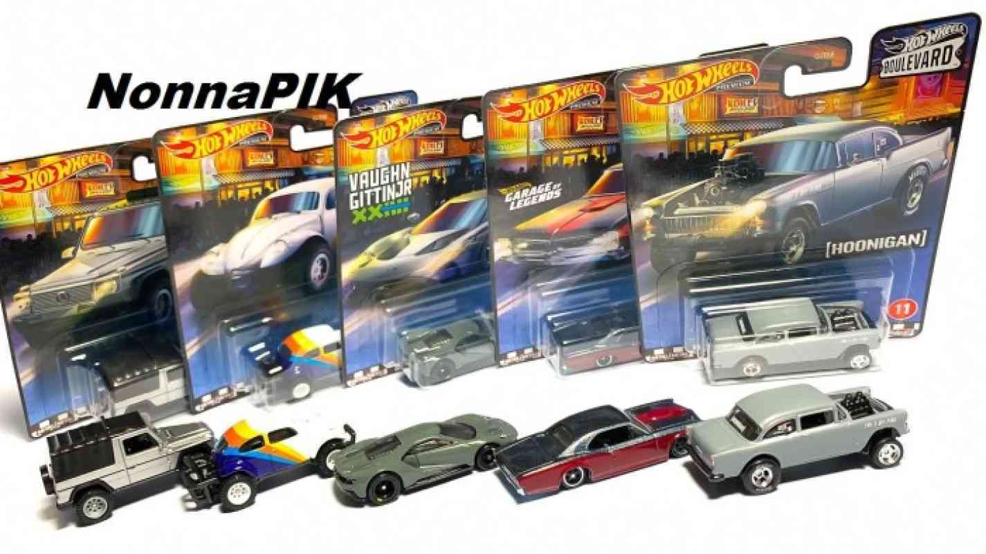Promo Hot Wheels Boulevard Mix C Set Chevy Gasser Mercedes G Vw Volkswagen Diskon 23 Di Seller