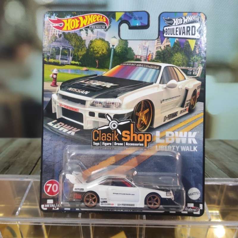 Promo Hot Wheels LB ER SUPER SILHOUETTE Nissan Skyline Boulevard LBWK R Diskon Di Seller