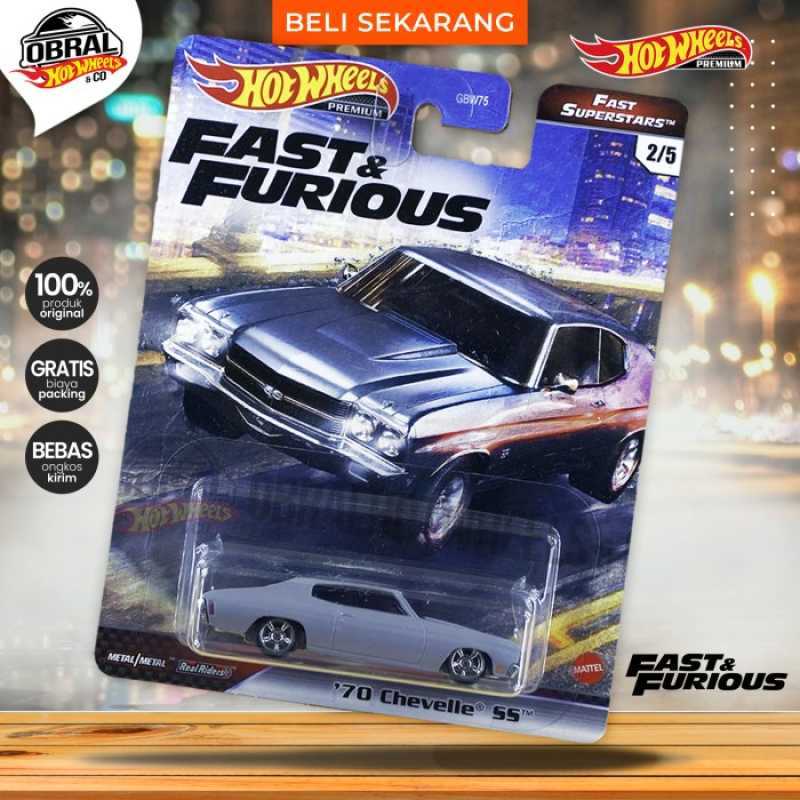 Promo HOT WHEELS FAST FURIOUS FAST SUPERSTARS 1970 CHEVELLE SS LUTOFIA Diskon 50 Di Seller