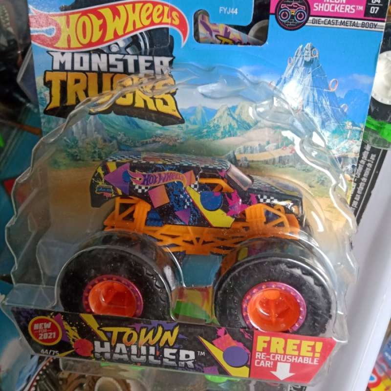 Promo HOTWHEELS HOT WHEELS MONSTER TRUCKS TRUCK TOWN HAULER LUTOFIA C Diskon 50 Di Seller