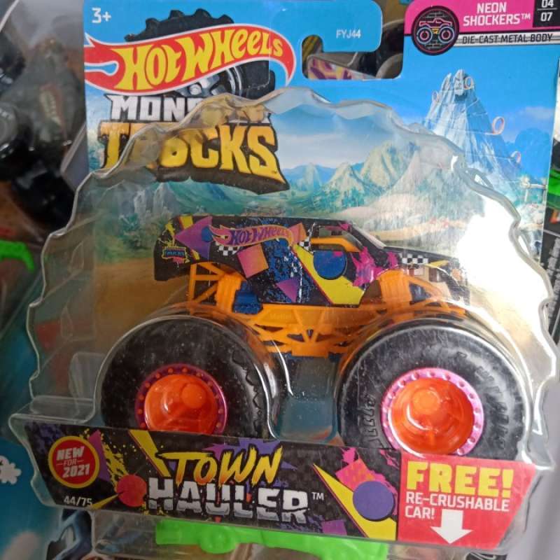 Promo HOTWHEELS HOT WHEELS MONSTER TRUCKS TRUCK TOWN HAULER LUTOFIA C Diskon 50 Di Seller
