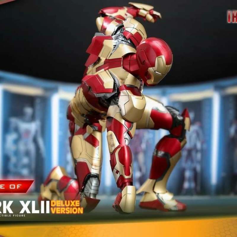 Promo HOT TOYS QS IRON MAN MARK XLII DELUXE VER REISSUE HT SCALE Diskon Di Seller