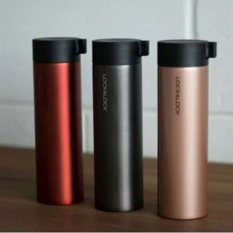 Promo Promo Lock N Lock Knob Tumbler 400 Ml Locknlock Termos Hot Cool Panas Dingin Diskon 50