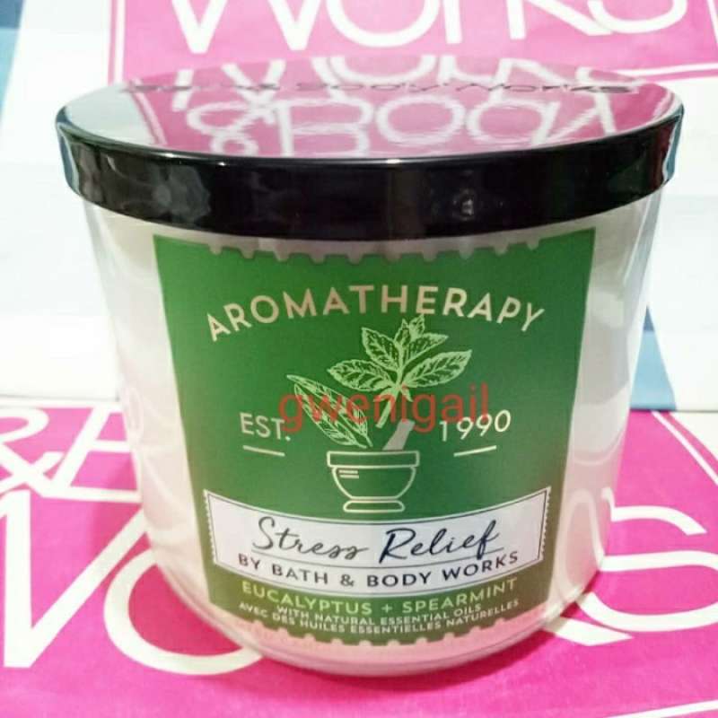 Promo Produk Ori Terawet Bbw Three Wicks Candle Stress Relief