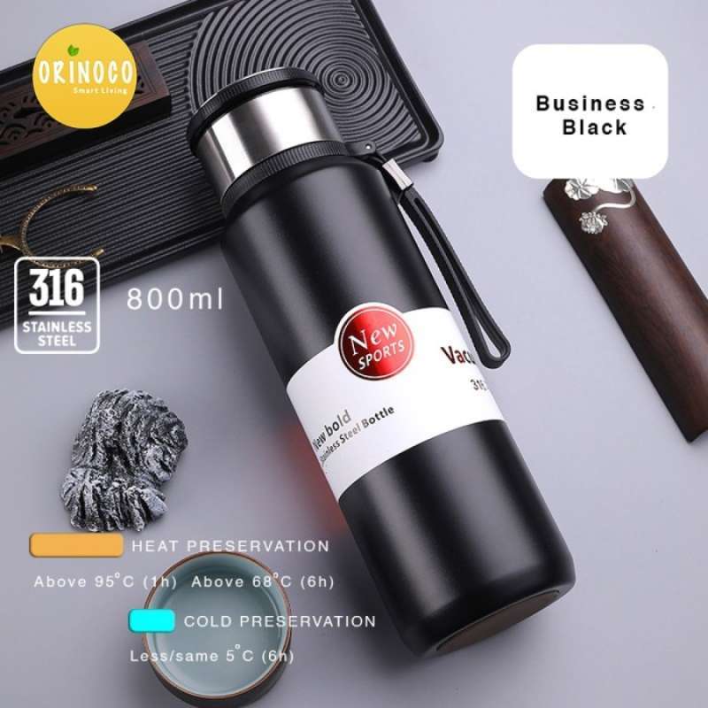 Jual Orinoco Botol Termos Hf Vacuum Flask Ml Cold Hot Anti Tumpah Di Seller Shin Store