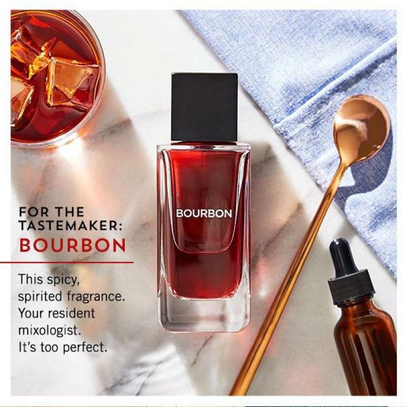 Promo Bath Body Works Bbw Mens Collection Bourbon Cologne Ml