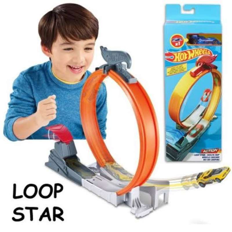 Jual Hot Wheels Loop Star Classic Stunt Track Builder Di Seller Velvet Store Cengkareng Timur