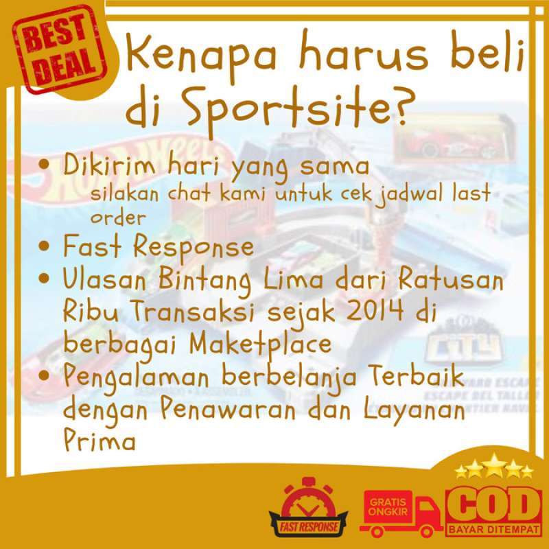 Jual Hot Wheels City Downtown Series Playset Building Track Mobil Damkar Fire Di Seller