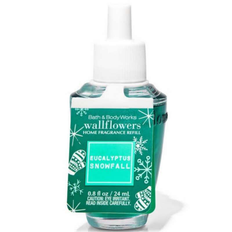 Promo Bath Body Works Bbw Eucalyptus Snowfall Wallflower Refill Ml