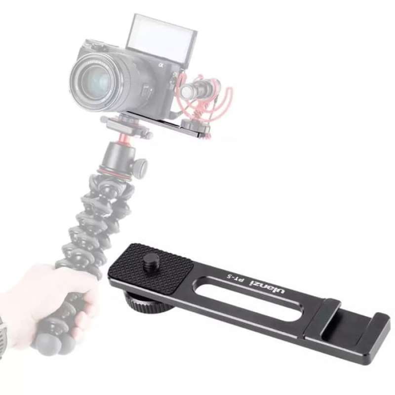 Jual Ulanzi Pt Pt Hot Cold Shoe Mount Adapter Bracket For Mic Led Dll Di Seller Circlet