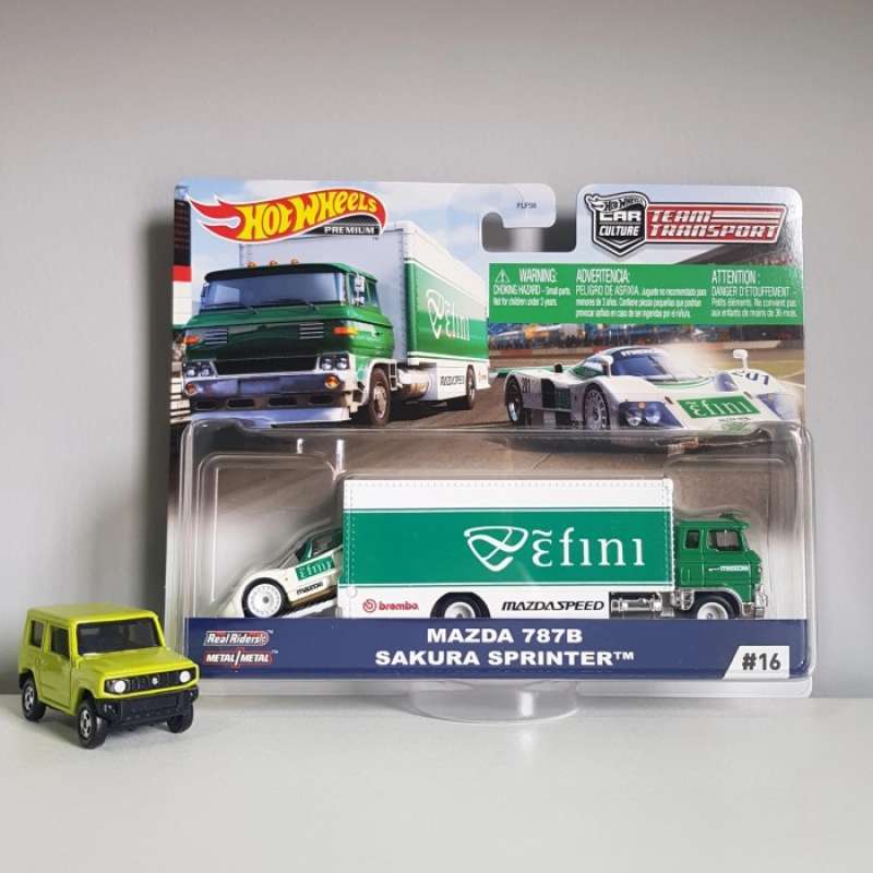 Promo Hot Wheels Team Transport Mazda B Sakura Sprinter Hotwheels Hw Diskon Di Seller