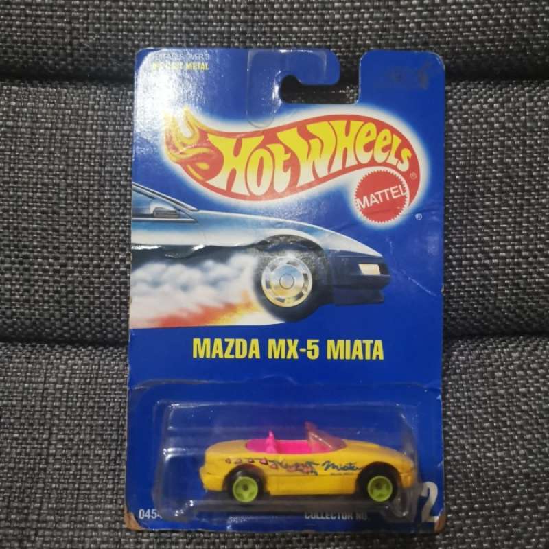 Promo Hot Wheels Mazda Mx Miata Blue Card No Varian Ban Kuning Diskon Di Seller