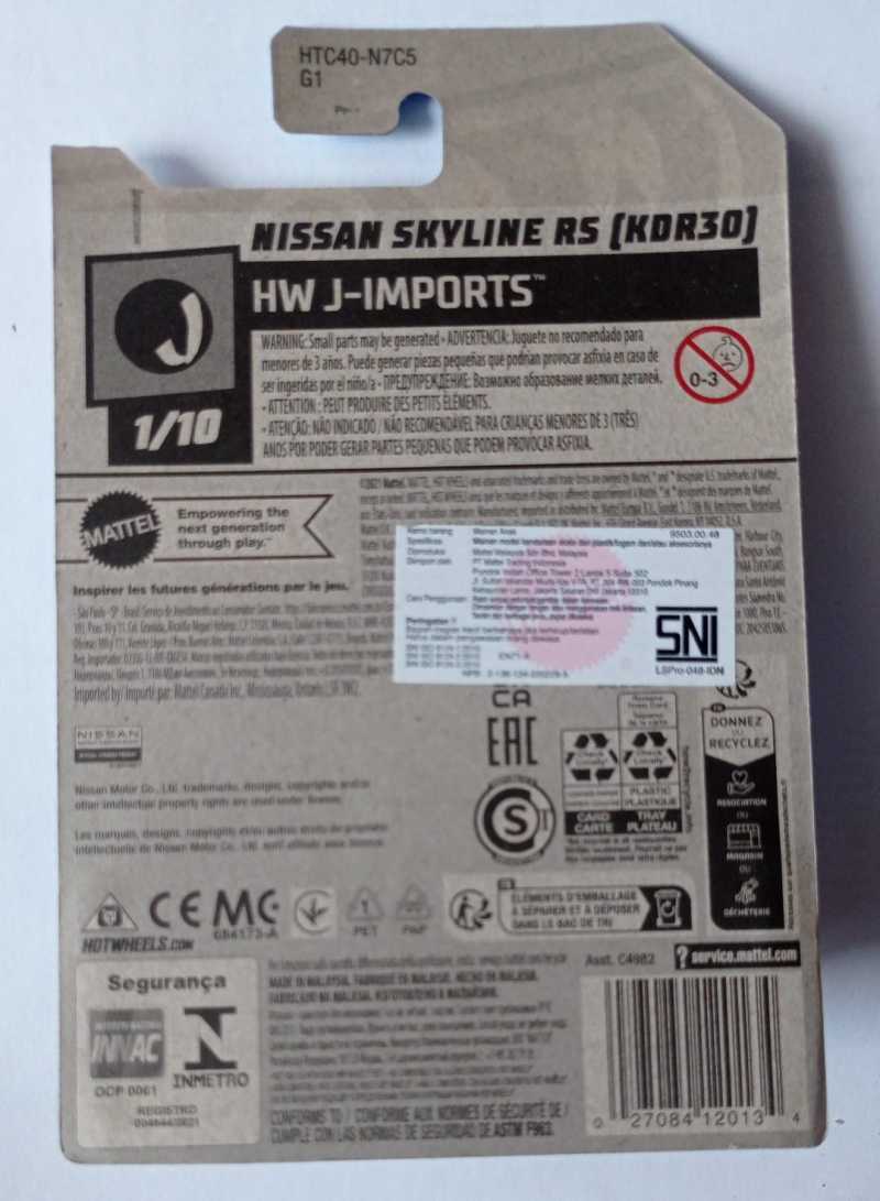 Jual Hot Wheels Nissan Skyline Rs Kdr Hw J Imports No Purple Di Seller Royaleksander