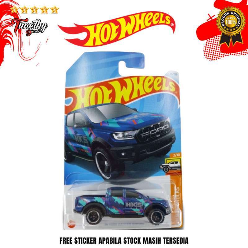 Promo Hot Wheels 19 Ford Ranger Raptor Hks Pickup Biru Hot Trucks Diskon 2 Di Seller Timothy