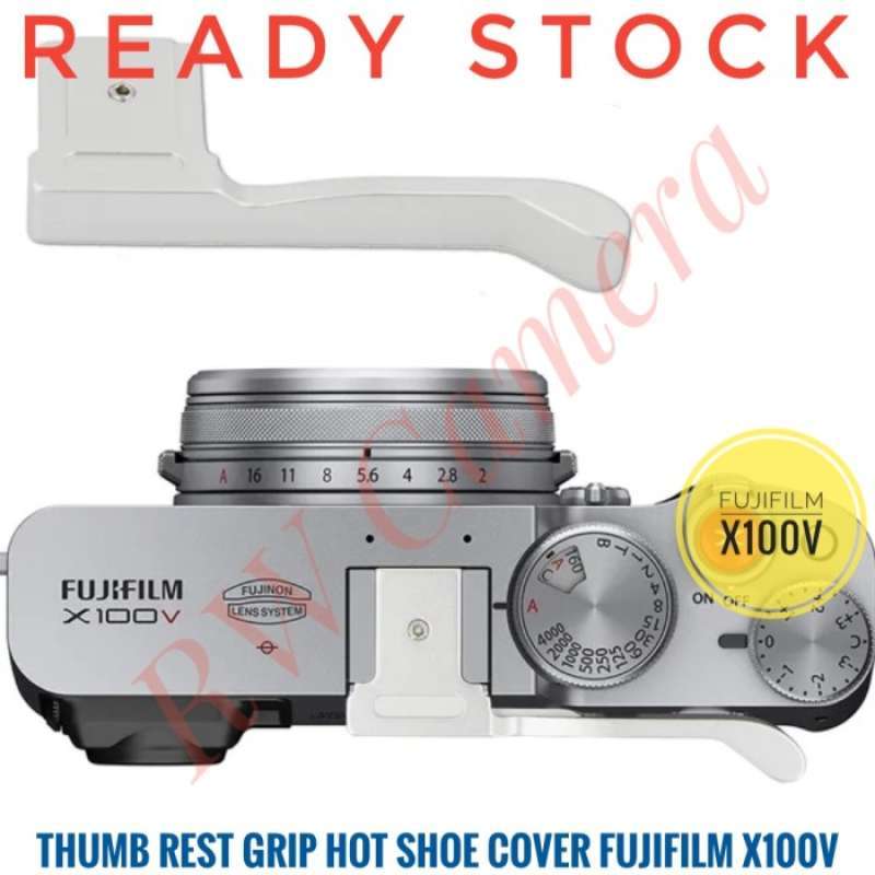 Jual Thumb Grip Rest Up Fujifilm X V X V Fuji Hot Shoe Cover Hand Hitam Di Seller Rumix