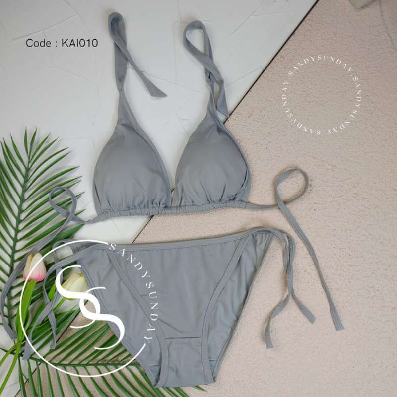 Promo Bikini Pantai Xl Kai Bikini Tali Set Jumbo Bikini Tali Lebar Plus