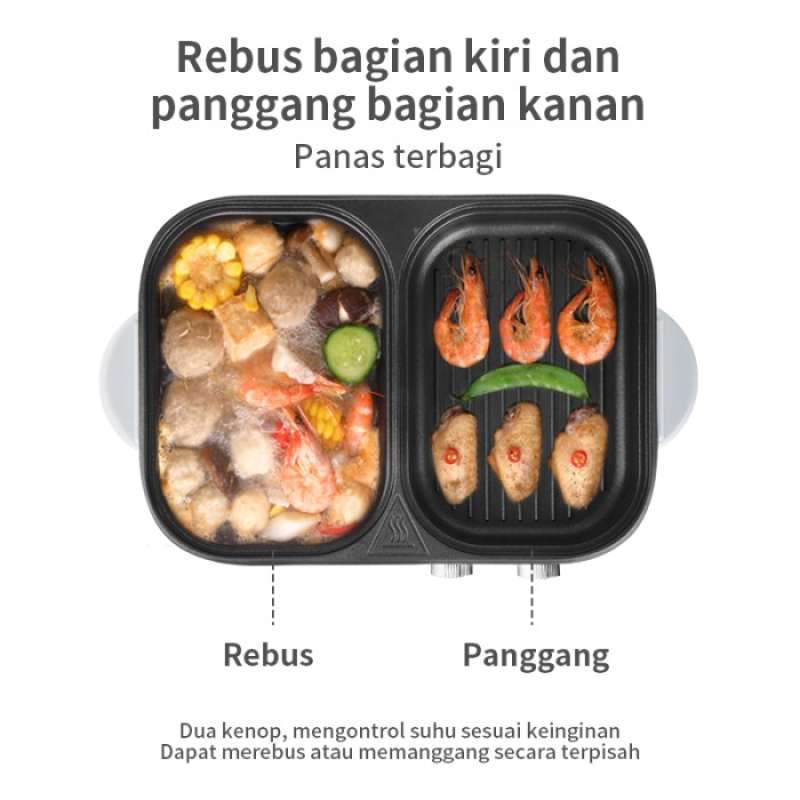 Jual Simplus Panci Listrik Hot Pot Bbq Serbaguna In Wajan Alat Satuan Di Seller Circlet