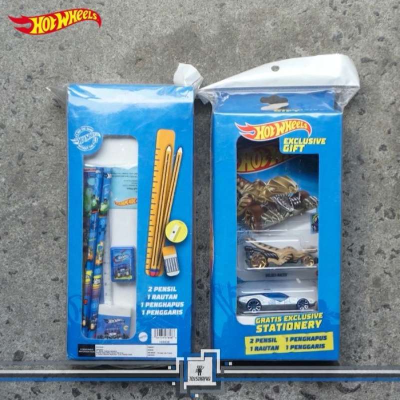 Jual Hot Wheels Exclusive Gift Pack Car Gratis Exclusive Stationary Di Seller Toysgraphy