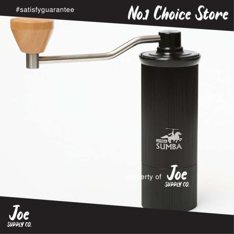 Promo Latina Sumba Pro Mini Handy Grinder Stainless Burrs Gilingan Kopi G Diskon Di Seller