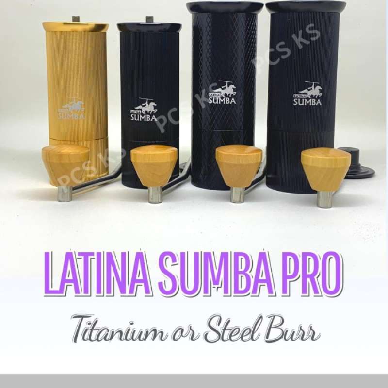 Promo Latina Sumba Pro Steel Burr Hand Grinder Gilingan Kopi Original Diskon Di Seller