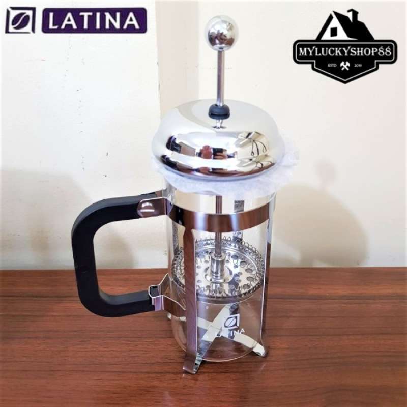 Promo Latina Bernoulli French Press Fps St Cc Coffee Borosilicate Glas Diskon Di