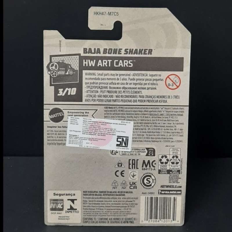 Jual Hot Wheels Original Mattel Baja Bone Shaker Di Seller Toy Treasures Ziyahasna Kab