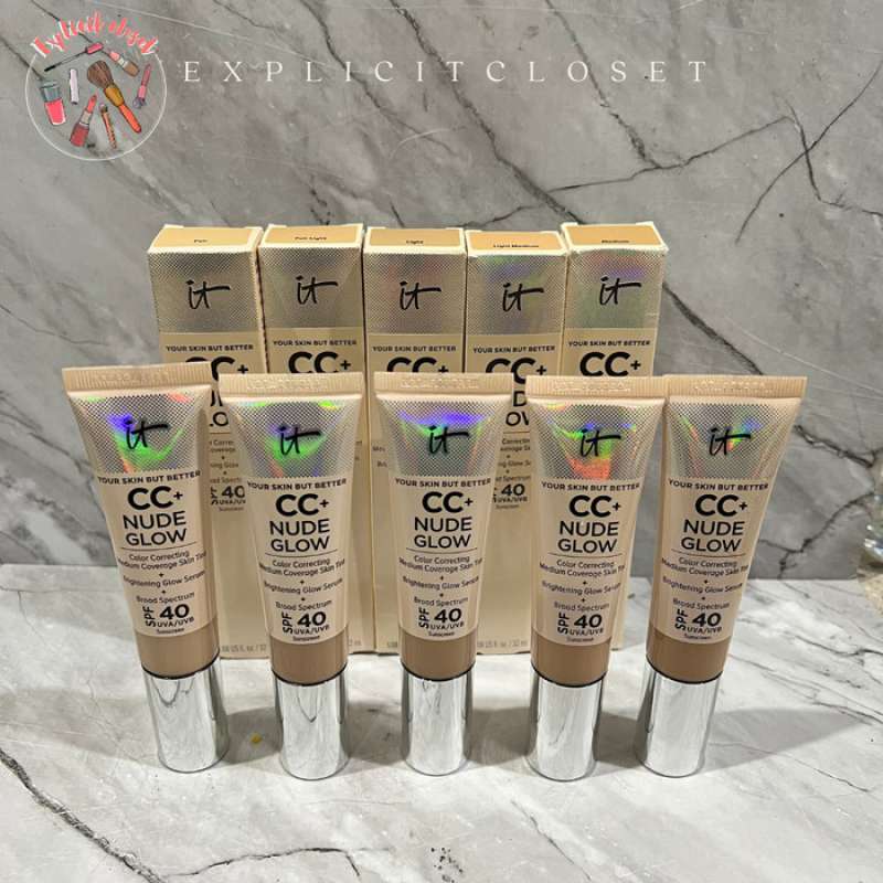 Promo Expl It Cosmetics Cc Nude Glow Foundation Spf 40 Diskon 23 Di