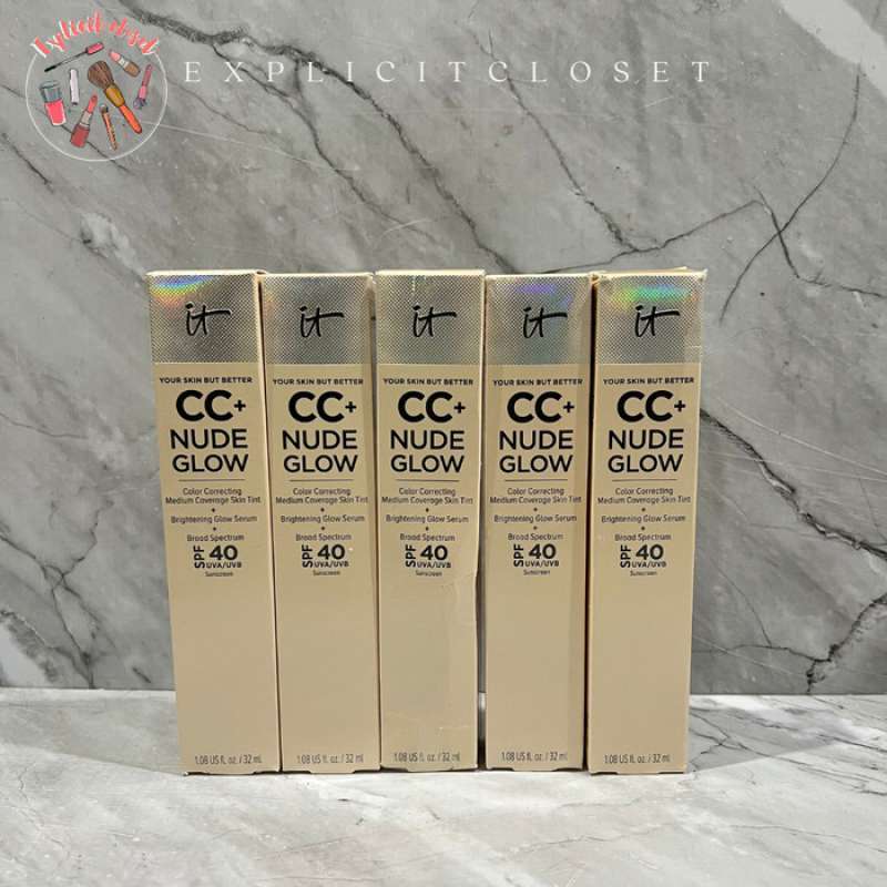 Promo Expl It Cosmetics Cc Nude Glow Foundation Spf 40 Diskon 23 Di