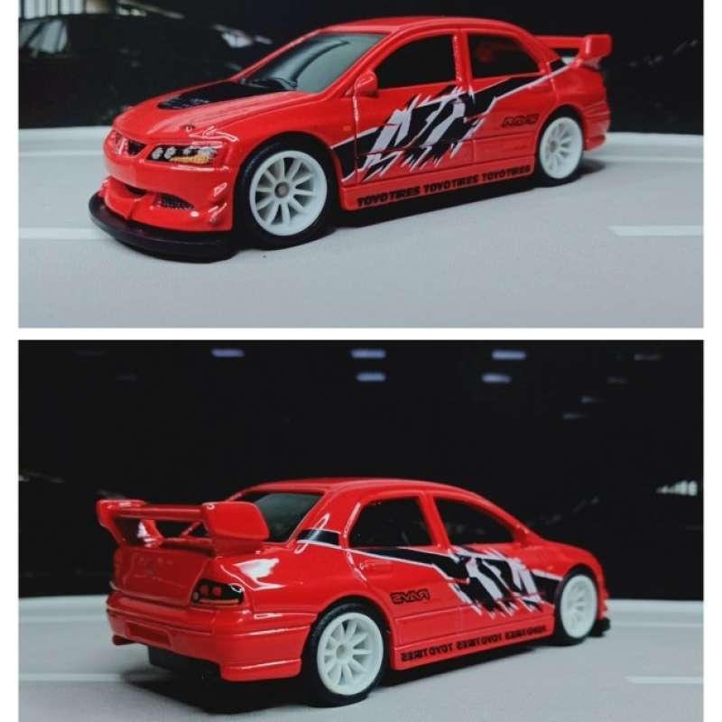Promo Hot Wheels Mitsubishi Lancer Evo IX Fast Furious Wave 2 Ban Karet Diskon 23 Di Seller
