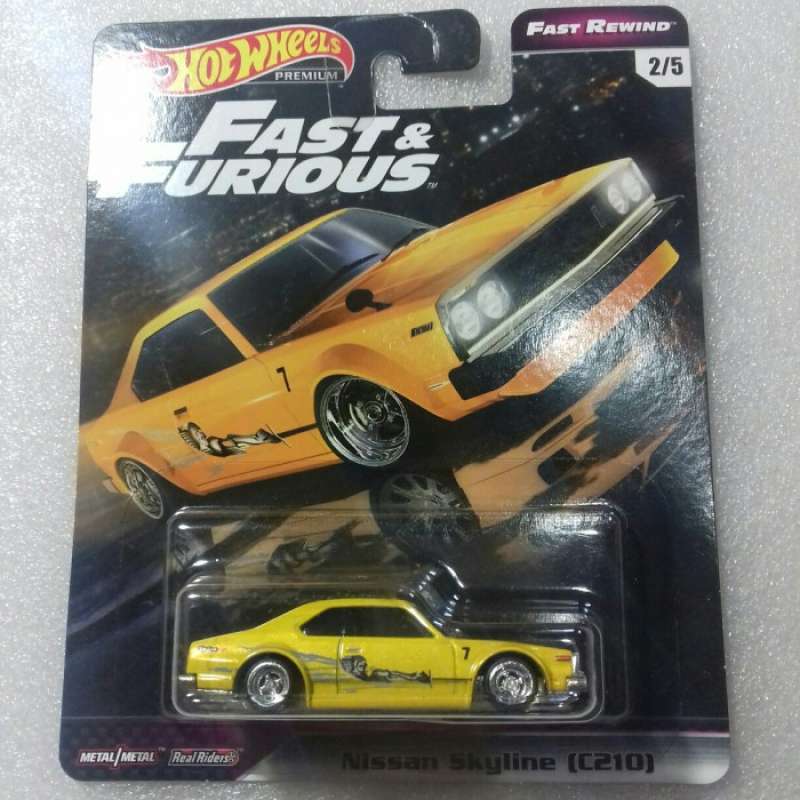 Promo Hot Wheels Premium Nissan Skyline C Fast Furious Fast Rewind Diskon Di Seller