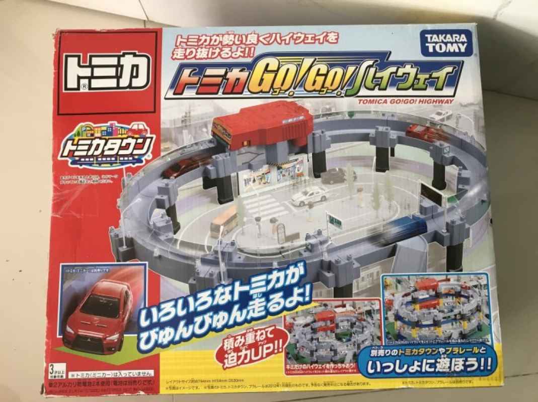 Promo Tomica Go Go Highway Hot Wheels Track Playset Motorized Takara Tomy Diskon Di Seller