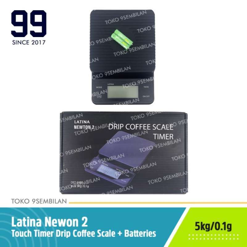 Promo Latina Newton 2 Touch Screen 5Kg Coffee Scale Battery Timbangan Kopi Diskon 33 Di Seller