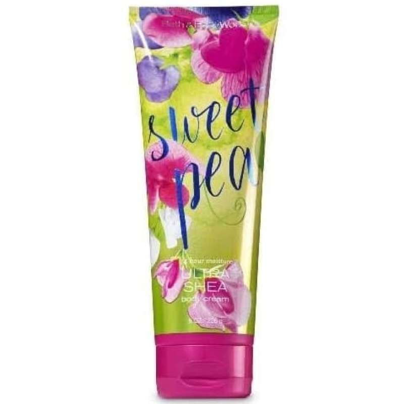 Promo Bath Body Works Bbw Sweet Pea Body Cream 236 Ml Diskon 23 Di