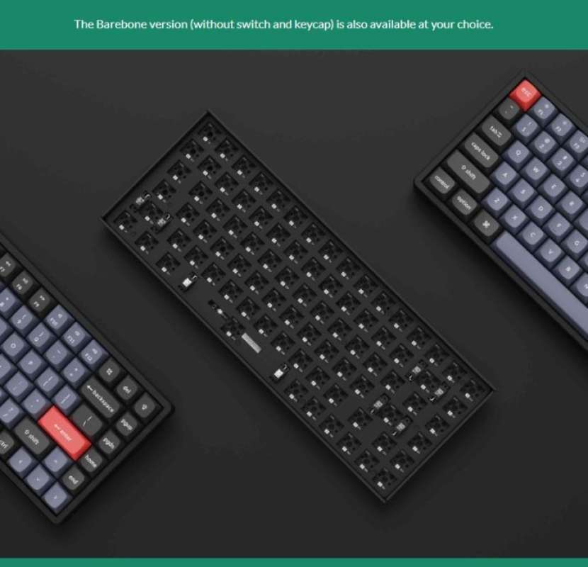 Promo 100 Produk Ori Keychron K2 Pro Qmk Via Barebone Hot Swap Wireless Mechanical Keyboard