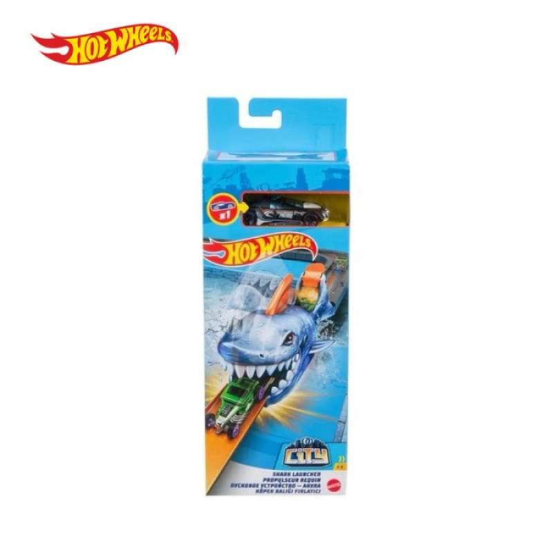 Jual Hot Wheels Shark Launcher Playset Mainan Trek Mobil Balap Di Seller Velvet Store