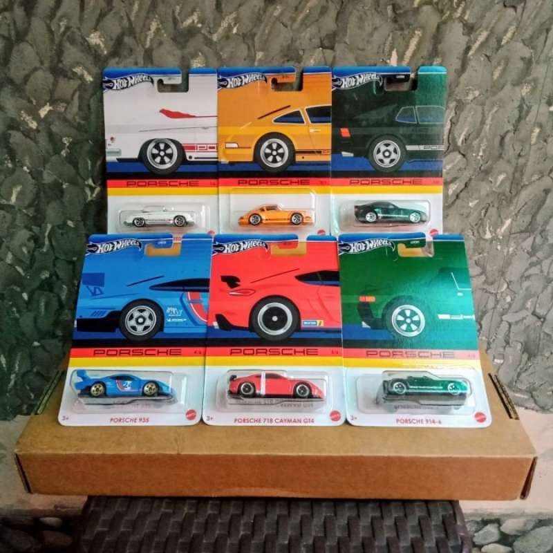 Jual Hot Wheels Porsche Series Set 45357 Di Seller Velvet Store Cengkareng Timur Kota
