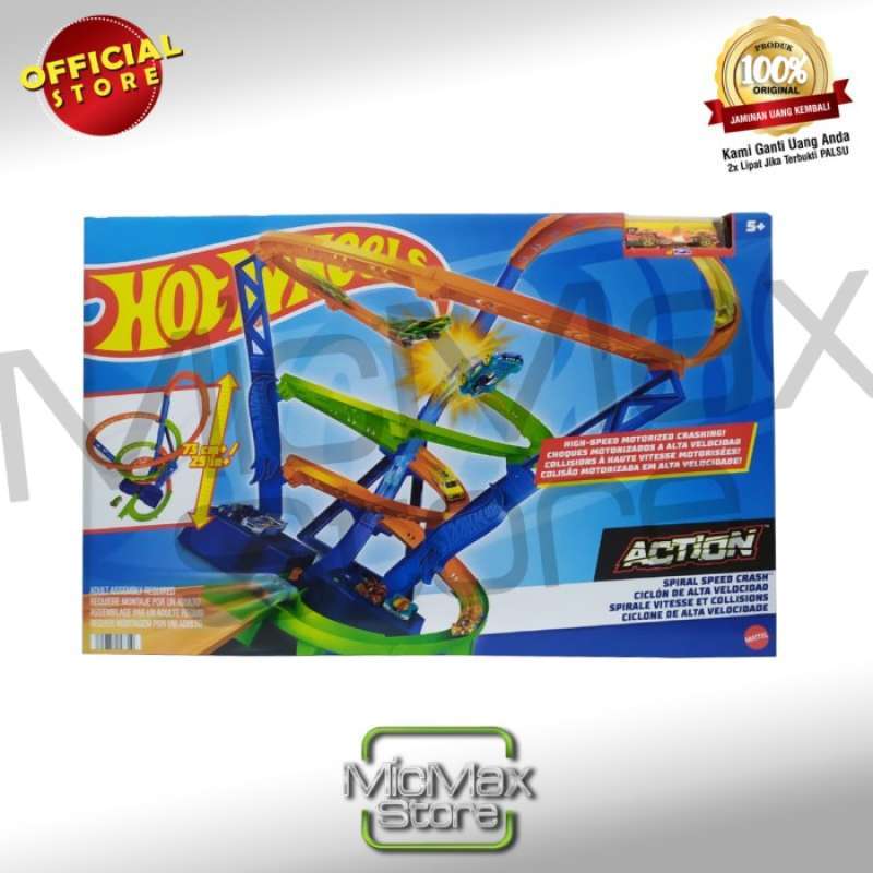 Jual Hot Wheels Hotwheels Action Spiral Speed Crash Hgv Di Seller Sunshop Cengkareng Timur