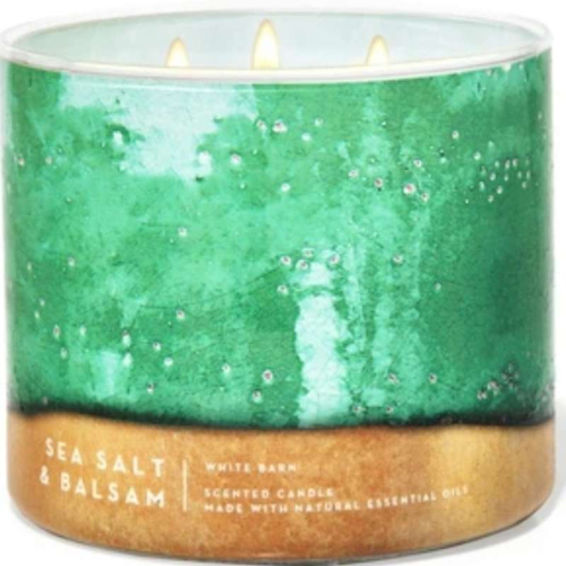 Promo Bath Body Works Bbw Sea Salt Balsam Wick Candle G Diskon