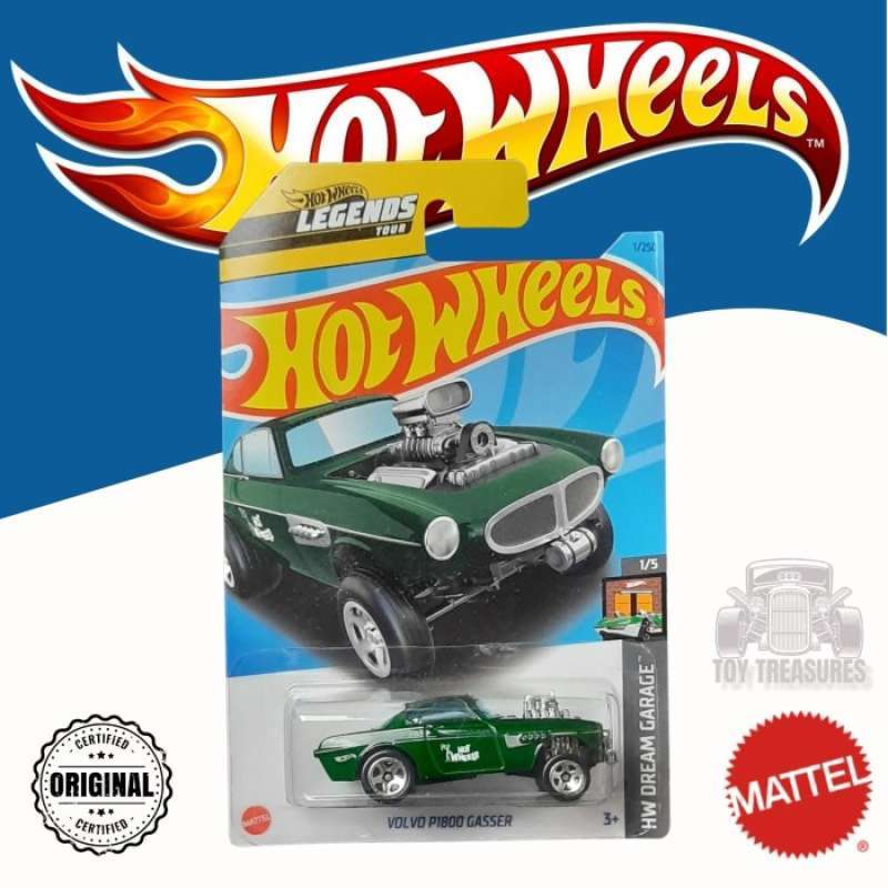 Jual Hot Wheels Original Mattel Volvo P1800 Gasser Di Seller Toy Treasures Ziyahasna Kab