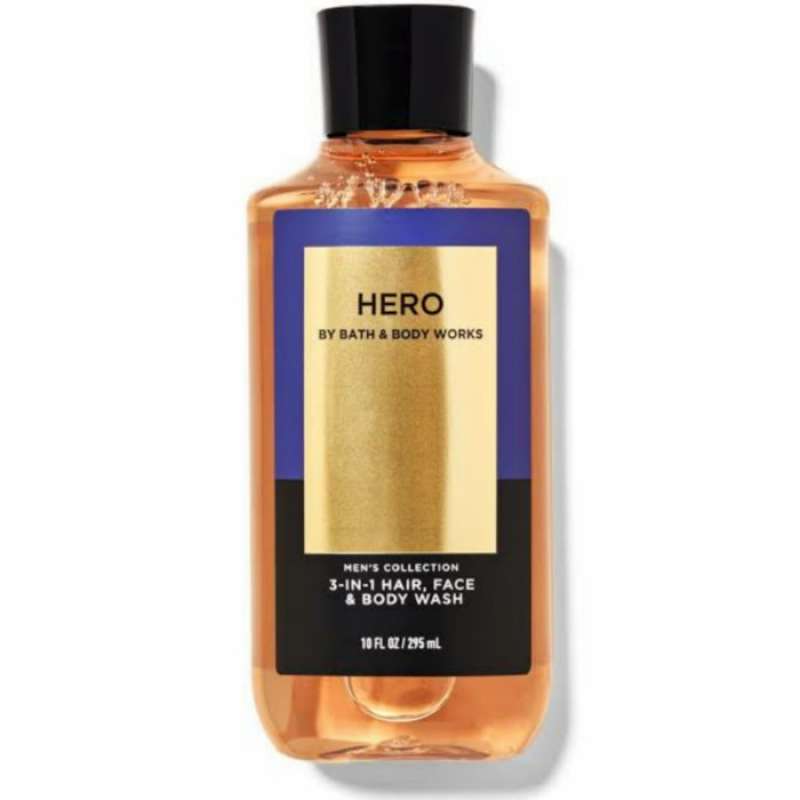 Promo Bath Body Works Bbw Hero In Hair Face Body Wash Ml