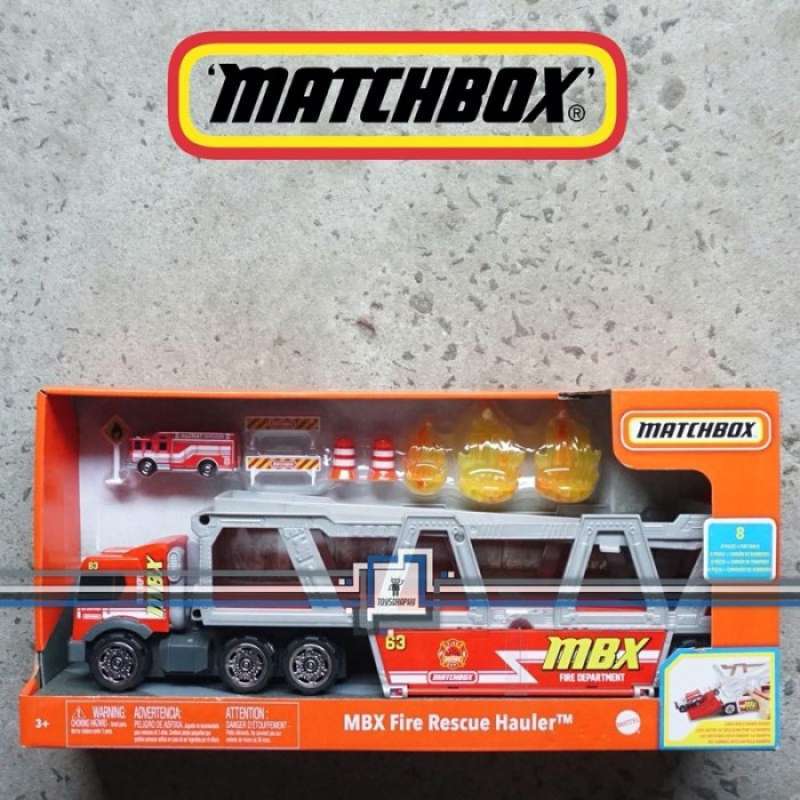 Jual Matchbox Mbx Fire Rescue Hauler Hot Wheels Mega Truck Hotwheels Di Seller Kalibra Store