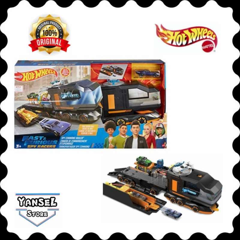 Promo Hot Wheels Hotwheels Fast Furious Spy Command Hauler Play Set Diskon Di Seller Toys